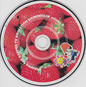 Disc for PaRappa The Rapper TV Animation
                            Soundtrack Volume 2