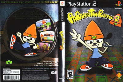 Cover for the American release of PaRappa 2